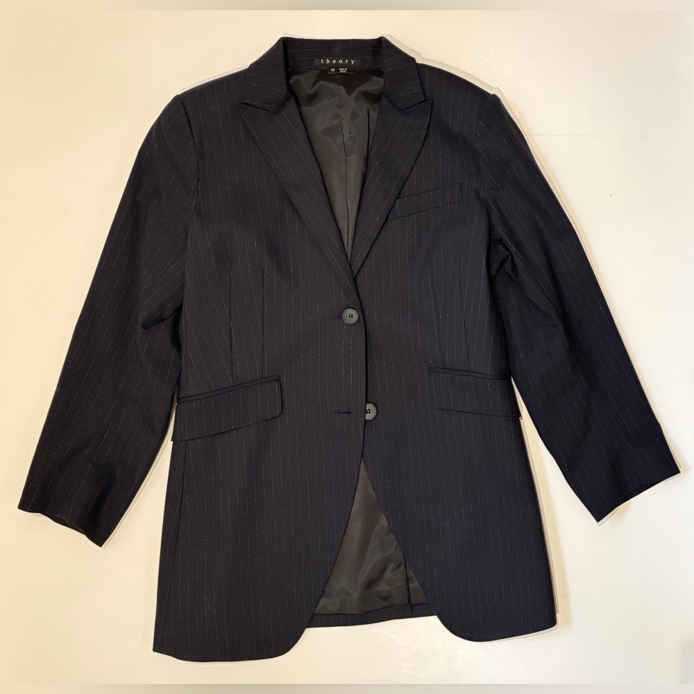 Theory Pinstripe Women's Blazer size 12